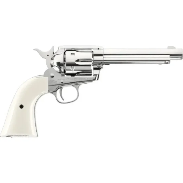 REVOLVER COLT SAA 4.5 DIABOLO NICKELE 5 1/2 REF 58322 | WesternGuns