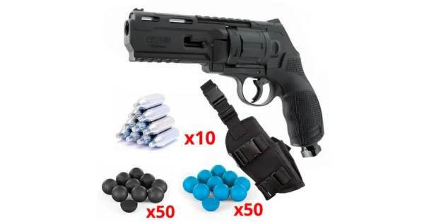 Revolver de défense Umarex TR50 cal. 50 17 joules + Holster cuisse