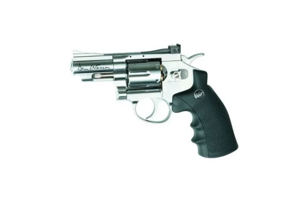 REVOLVER GNB DAN WESSON 2.5” SILVER 4.5 CO2-BBS