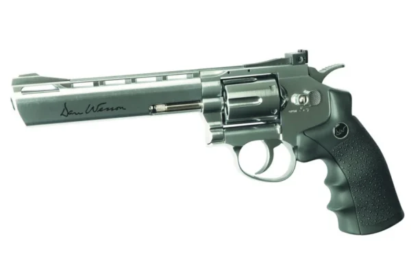 REVOLVER GNB DAN WESSON 6” CHROME MAT 4,5 CO2-BBS