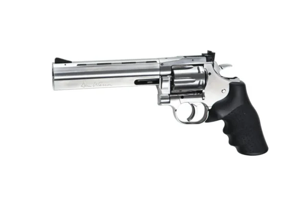 REVOLVER GNB DAN WESSON DW715 6” SILVER 4.5 CO2- BBS