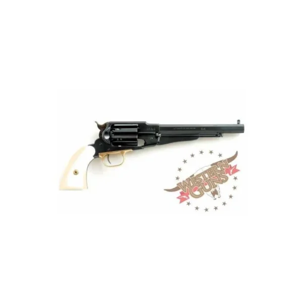 REVOLVER PIETTA 1858 REMINGTON NEW MODEL ARMY IVOIRINE CANNELE REF RGAIG44 | WesternGuns