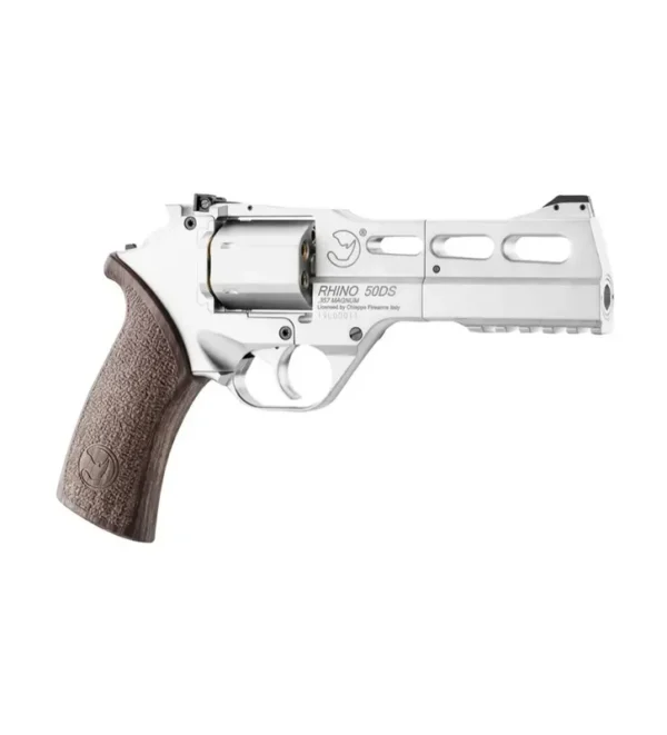 Revolver Rhino 50 DS 4.5mm Cal. 177 CO2 <3,5J Nickel - Tout-Chasse.fr