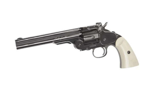 REVOLVER SCHOFIELD 6″ CO2 GREY FULL METAL 4.5BBS