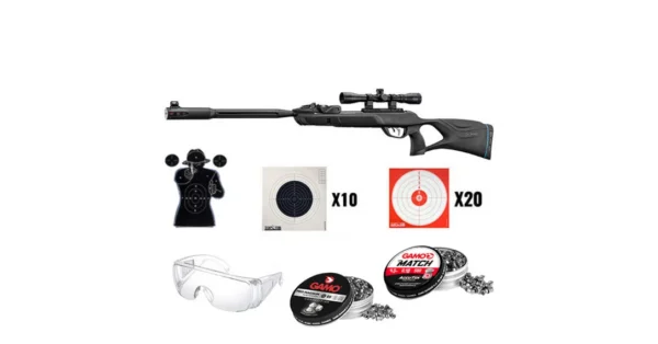 Pack Carabine Gamo ROADSTER igt 10x gen2 -10 coups + lunettes 19,9 joules