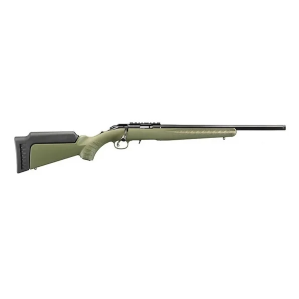 RUGER Precision Rimfire OD Green .22 LR – Canon 18″ (46 cm) fileté 1/2×28 – 10 cps