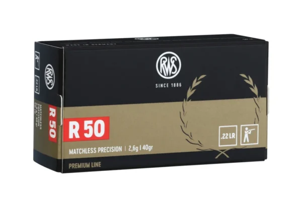 RWS .22LR R50 2.6G 40GR BTE50
