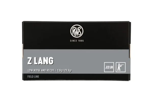RWS .22LR Z LANG 1.9G 29GR BTE50