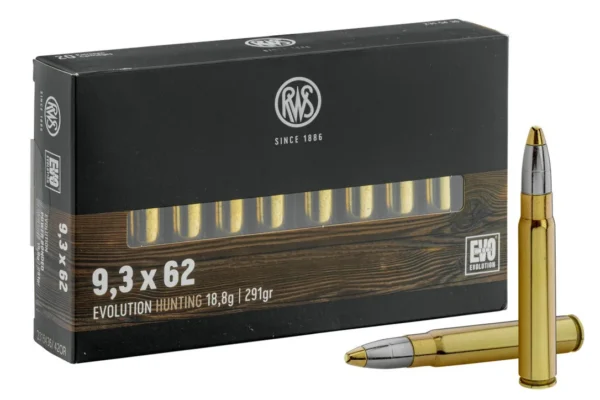 RWS 9.3×62 Pointe conique KS 247 gr / 16 g – KS 247 gr / 16 g