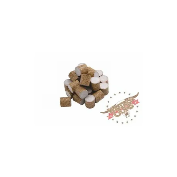 SACHET DE 200 BOURRES LIEGE CAL 12 20mm PEDERSOLI REF USA087-12 | WesternGuns