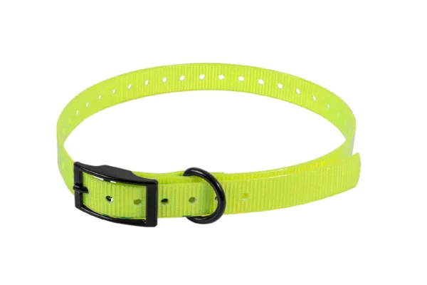 SANGLE POUR COLLIER ELECTRONIQUE 650X19X2MM JAUNE