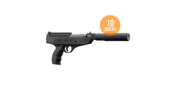 PISTOLET À AIR BREAK BARREL LANGLEY SILENCER – 10 joules – Tir de loisir/Pistolet à plomb – securicount