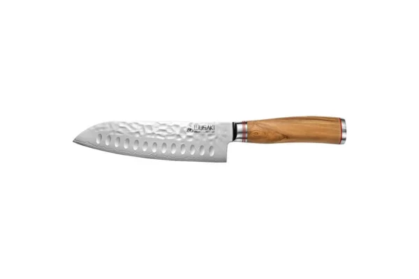 Santoku Damas – Couteau Santoku alvéolé Wusaki