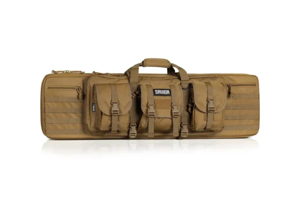 Savior American Classic 51″ – Housse double carabines TAN