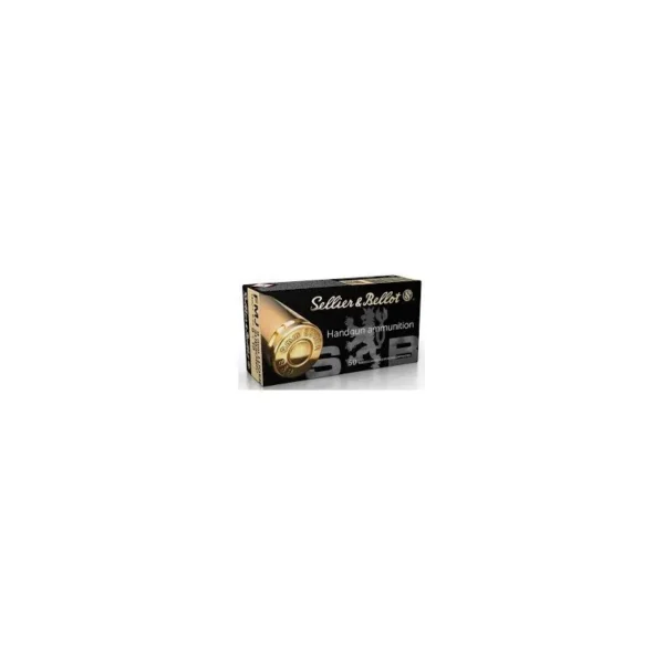 Sellier & Bellot 9mm Subsonique 140gr FMJ x50 – Tir discret | Catégorie B