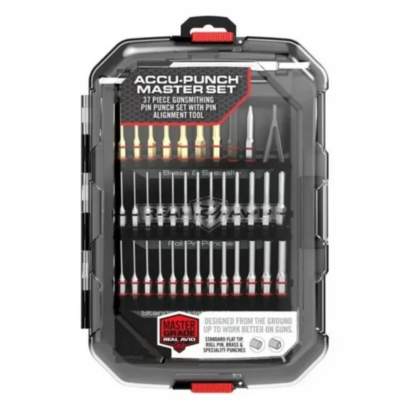 SET DE CHASSE GOUPILLE REAL AVID 37 PIECES | WesternGuns