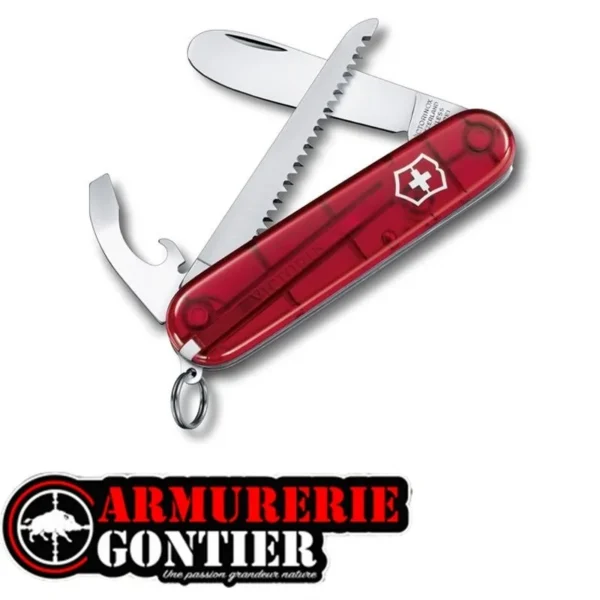 Couteau Victorinox Multifonctions My First Victorinox Rubis + Scie sur notre site de vente en ligne