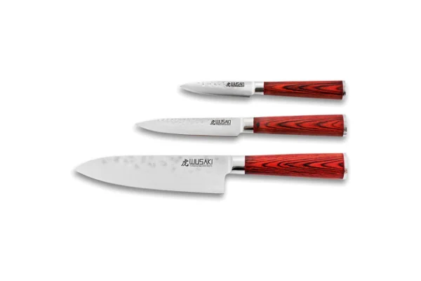 Set Pakka – Coffret 3 couteaux Wusaki