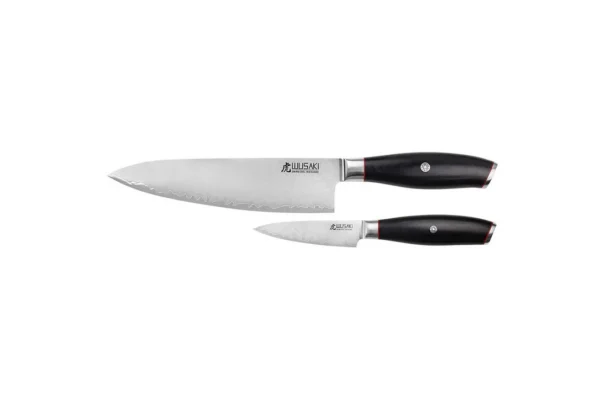 Set San Mai 10Cr15 – Coffret 2 couteaux Wusaki