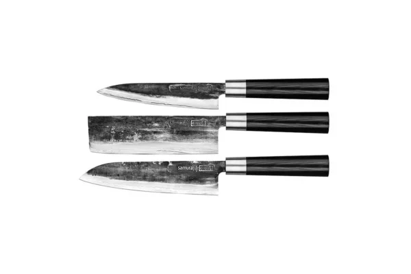 Set SUPER 5 Coffret 3 couteaux Samura