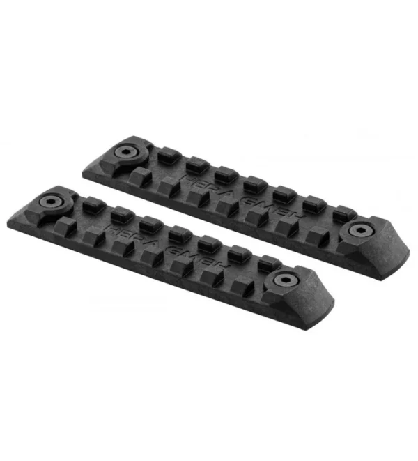 Set de 2 rails picatinny en polymère compatible KEYMOD – NOIR – Tout-Chasse.fr