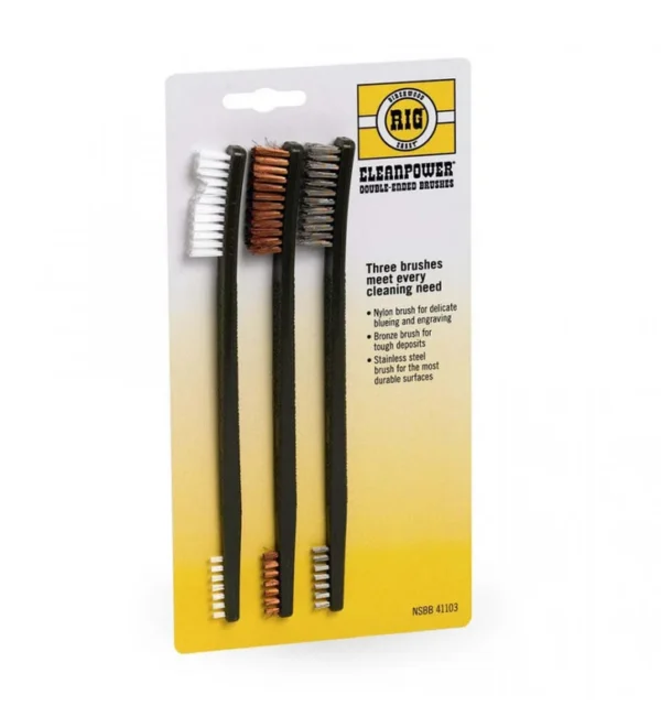 Set de 3 brosses de nettoyage – Birchwood Casey – Tout-Chasse.fr