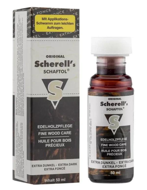 Huile pour bois Schaftol teinte extra foncé