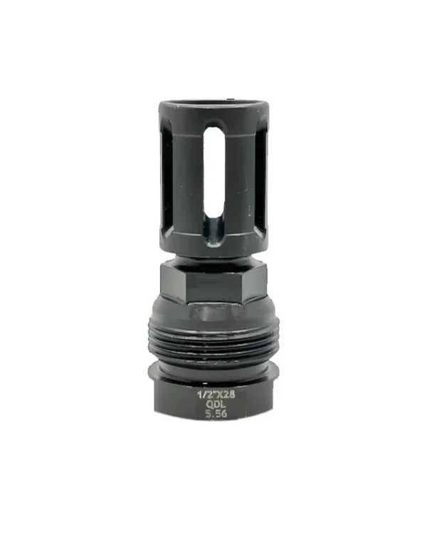 SILENT STEEL QD FLASH HIDER A1 1/2X28 STD RDS EN QD/L (GEN 3)
