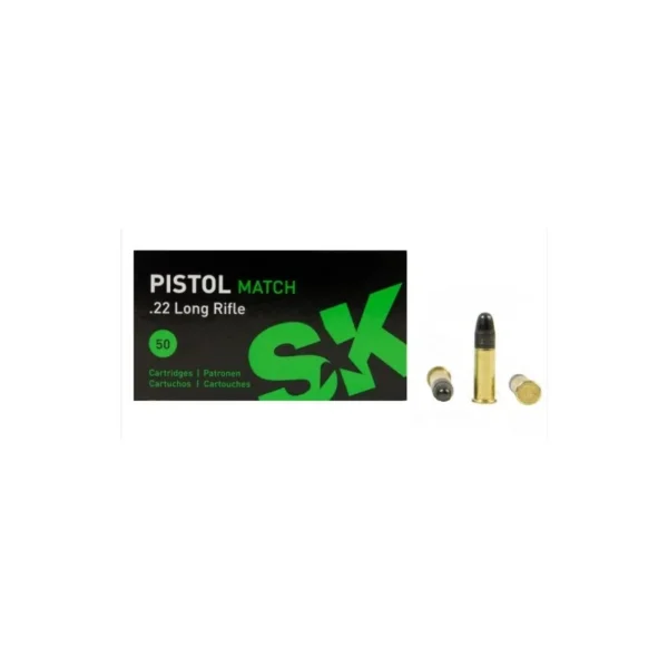 SK 22 LR Pistol Match X-50 – Pistolet de précision .22 LR pour tir match