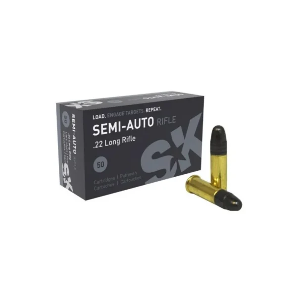 Cartouches SK Semi-Auto Rifle 22 LR x50 | Munition semi-auto tir sportif