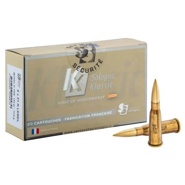 Sologne Klassic 8X51R Lebel 195Grs /20 – SOLOGNE KLASSIC 8X51R LEBEL