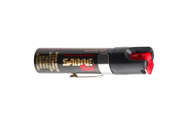 Sprays 3en1 Spray Poivre + Clip Sabre RED