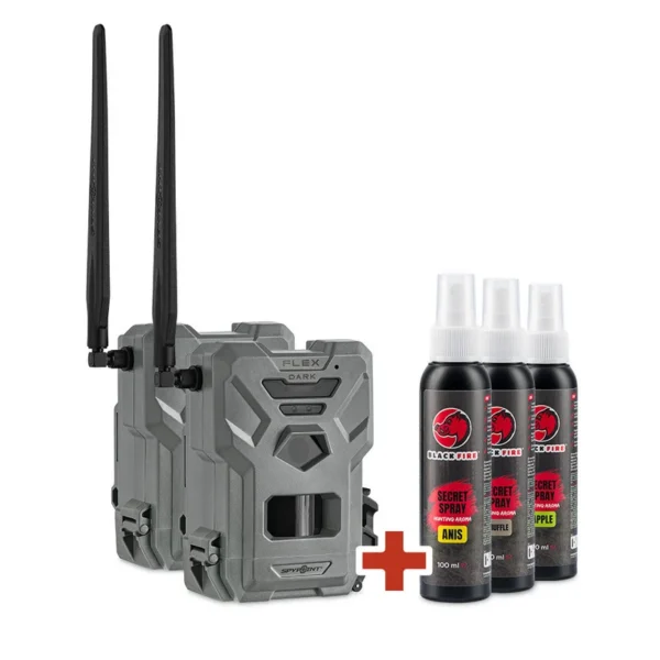 SPYPOINT FLEX-DARK Pack Duo + Secret Spray Chasse | Toutpourlahutte