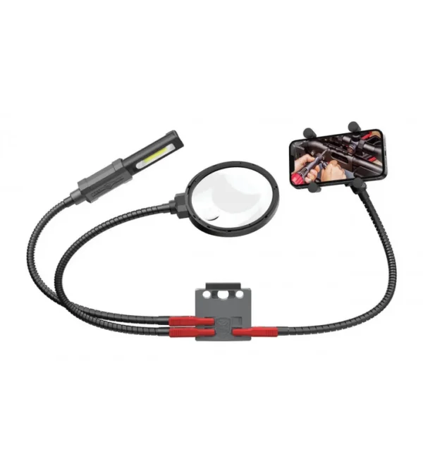 Station main libre Real Avid Loupe / Lampe / Porte téléphone – Tout-Chasse.fr