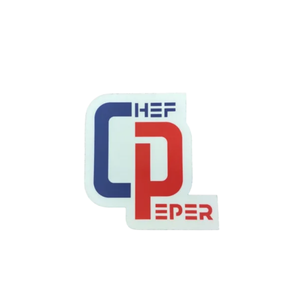Stickers Chef Peper blanc