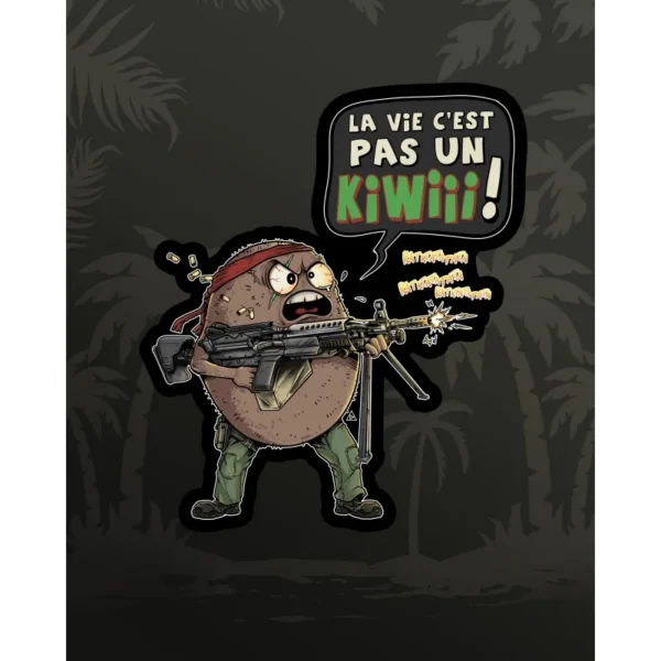 Stickers Chef Peper “La vie c’est pas un kiwiii”