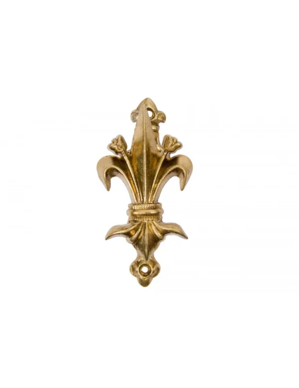 SUPPORT MURAL FLEUR DE LYS DOR
