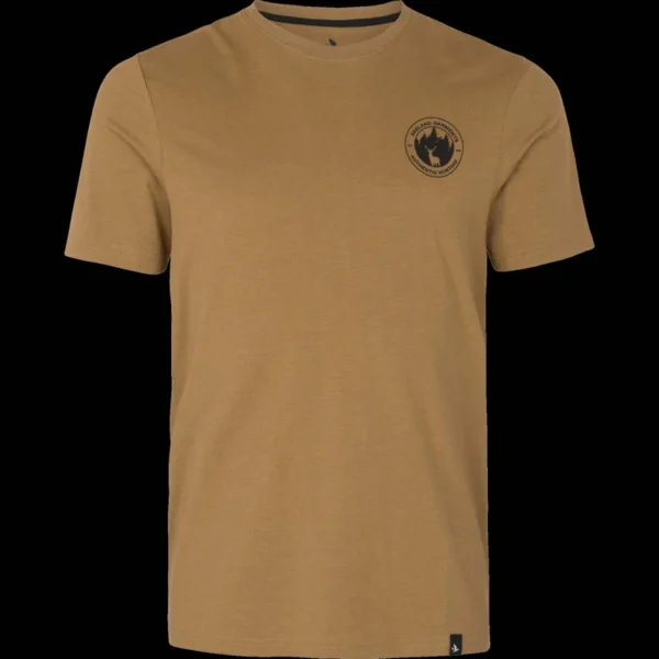 T-SHIRT SAKER ANTIQUE SEELAND BRONZE MELANGE TAILLE TAILLE S