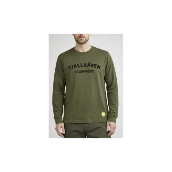 FJALLRAVEN T-SHIRT EQUIPMENT MANCHES COURTES OU LONGUES KAKI 81308 TAILLE TAILLE S LONGUEUR DE MANCHES MANCHES LONGUES
