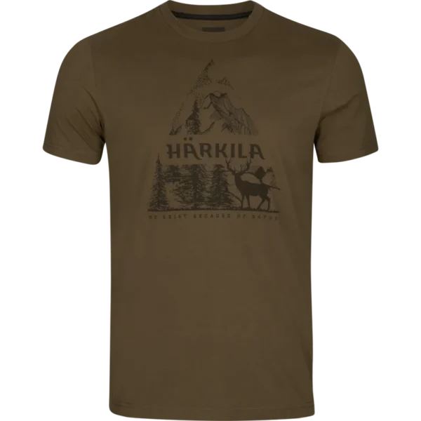 TEE-SHIRT HARKILA NATURE VERT (10228) COULEUR VERT TAILLE TAILLE XL