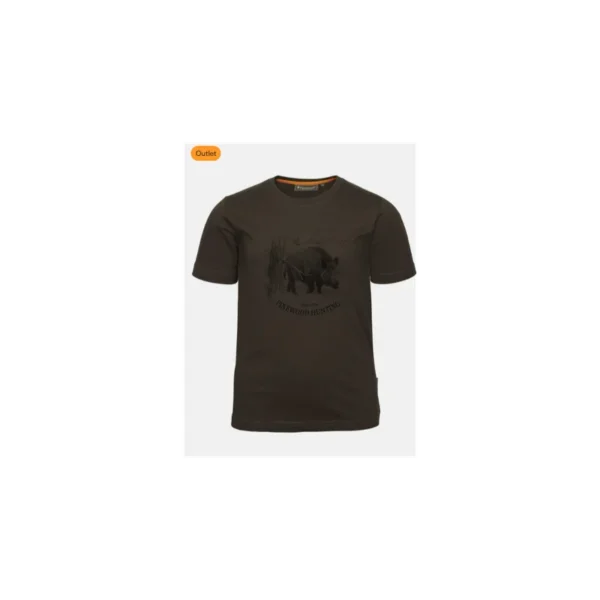 T-SHIRT PINEWOOD ENFANT SUEDE BROWN TAILLE 12 ANS