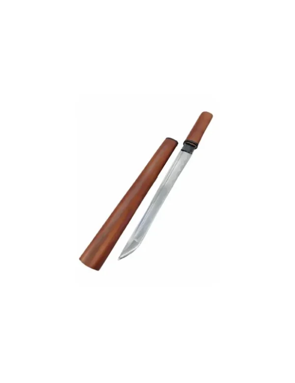 TANTO 51CM ACIER 1045 IM BOIS DE ROSE