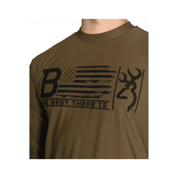 TEE-SHIRT MANCHE LONGUE BROWNING TEAMSPIRIT TAILLE TAILLE S