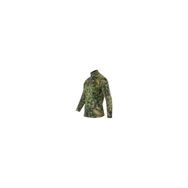 Tee-shirt Manches Longues Camouflage Pixel Vert