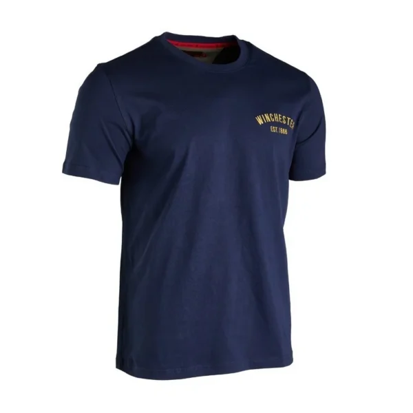 TEE SHIRT WINCHESTER COLOMBUS COULEUR NAVY TAILLE L | WesternGuns