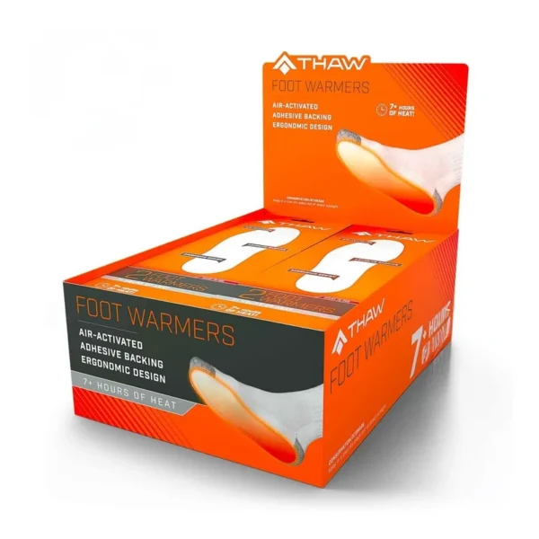 THAW Semelles Chauffantes Jetables Pack 30 – 7h de Chaleur | Toutpourlahutte