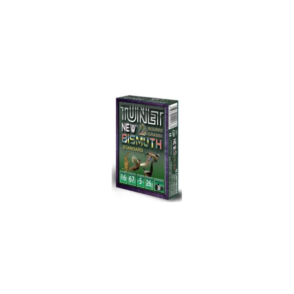 Tunet Bismuth 26g Cal.16/67 N°5 — Cartouches bismuth non-toxiques