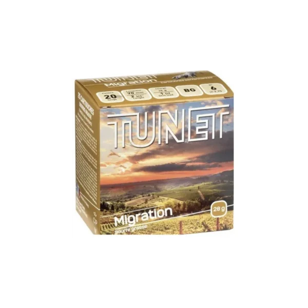 Cartouches Tunet Migration Cal.20 N°8 – Efficacité sur gibier migrateur