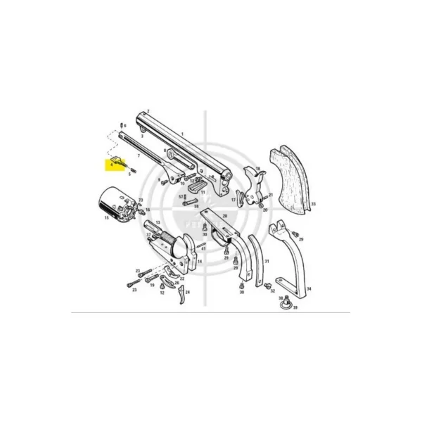 VERROU DE LEVIER COLT PIETTA REF 527 | WesternGuns