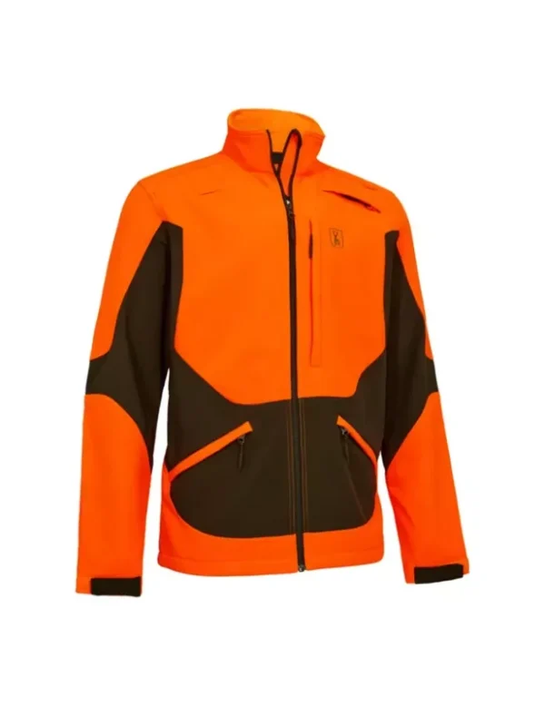 Veste sofshell Deerhunter Rogaland marron/orange